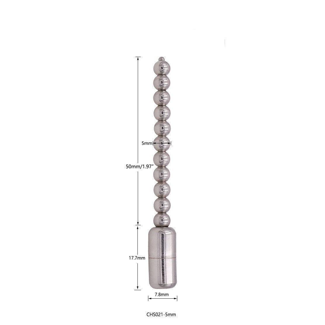 Dominator Urethral Sounds: Bullets - 5mm - image 3
