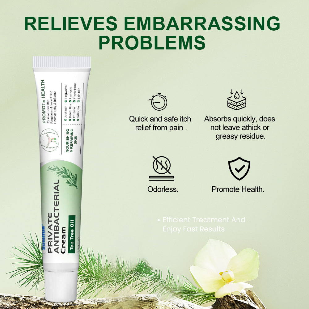 Tea Tree Oil Intimate Anti-Itch Cream Pussy Itch Cream - 20g - image 5