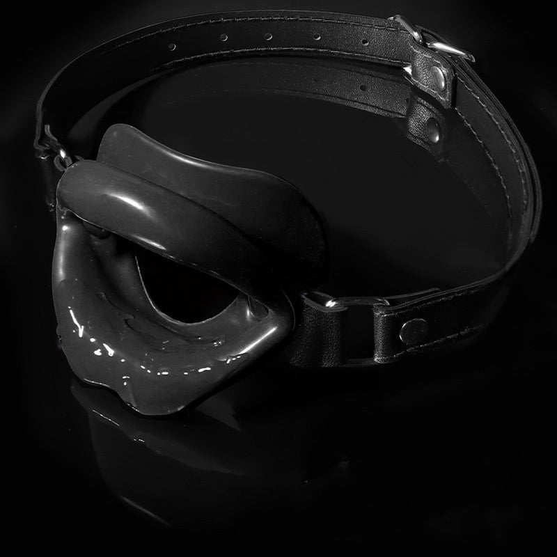 Cock Sucker Mouth Gag - Black - image 2