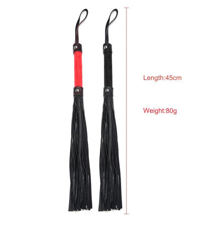 Pu Vegan Plush Paddle & Whip & Blindfold Set - image 4