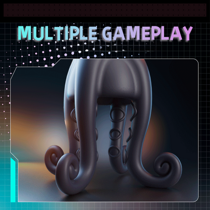 Deep-Thrust Penis Massager – Silicone Tentacle Toy with Locking Ring & Hands-Free Play - image 5