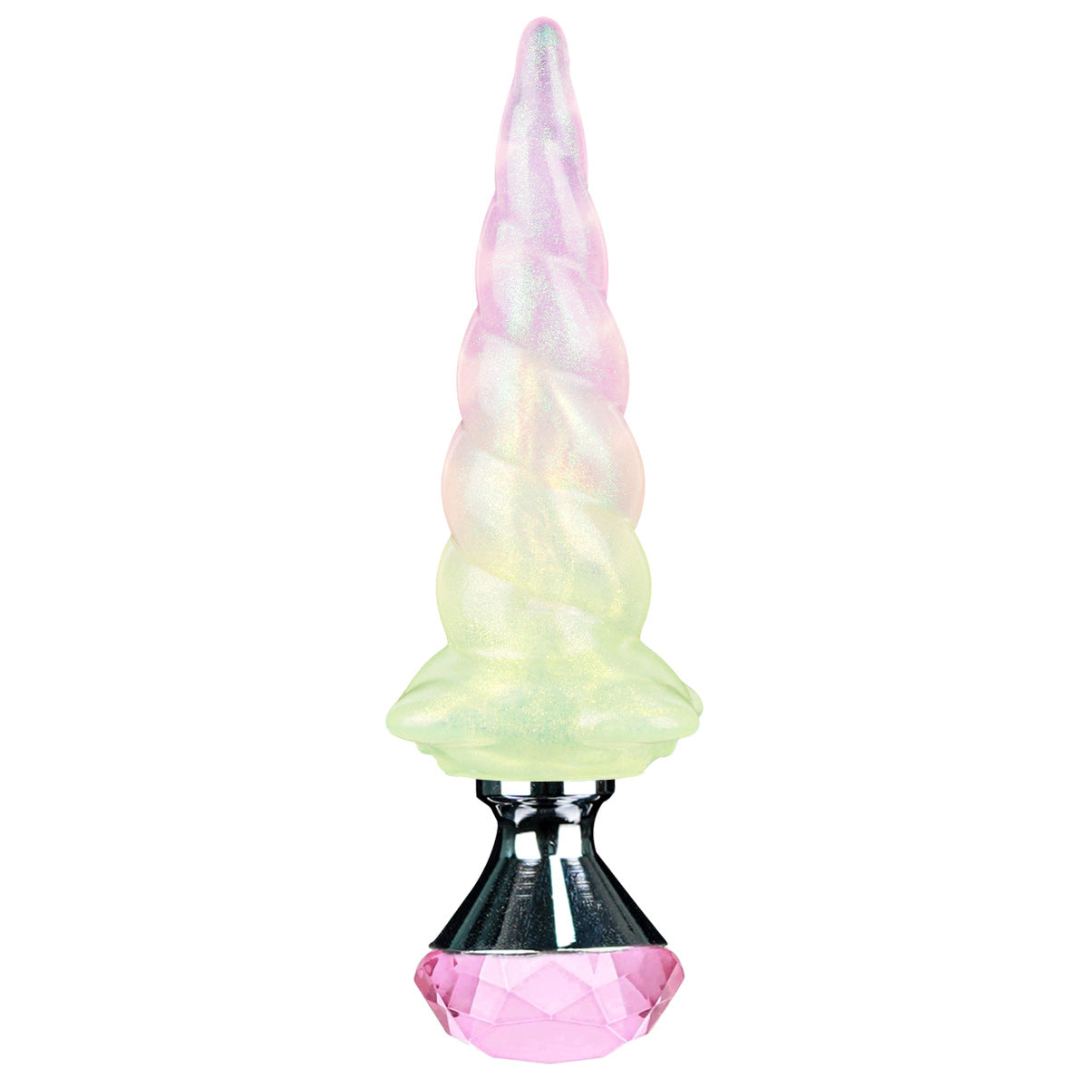 5.19'' Candy Glow Unicorn Plug - Multicolor - image 0