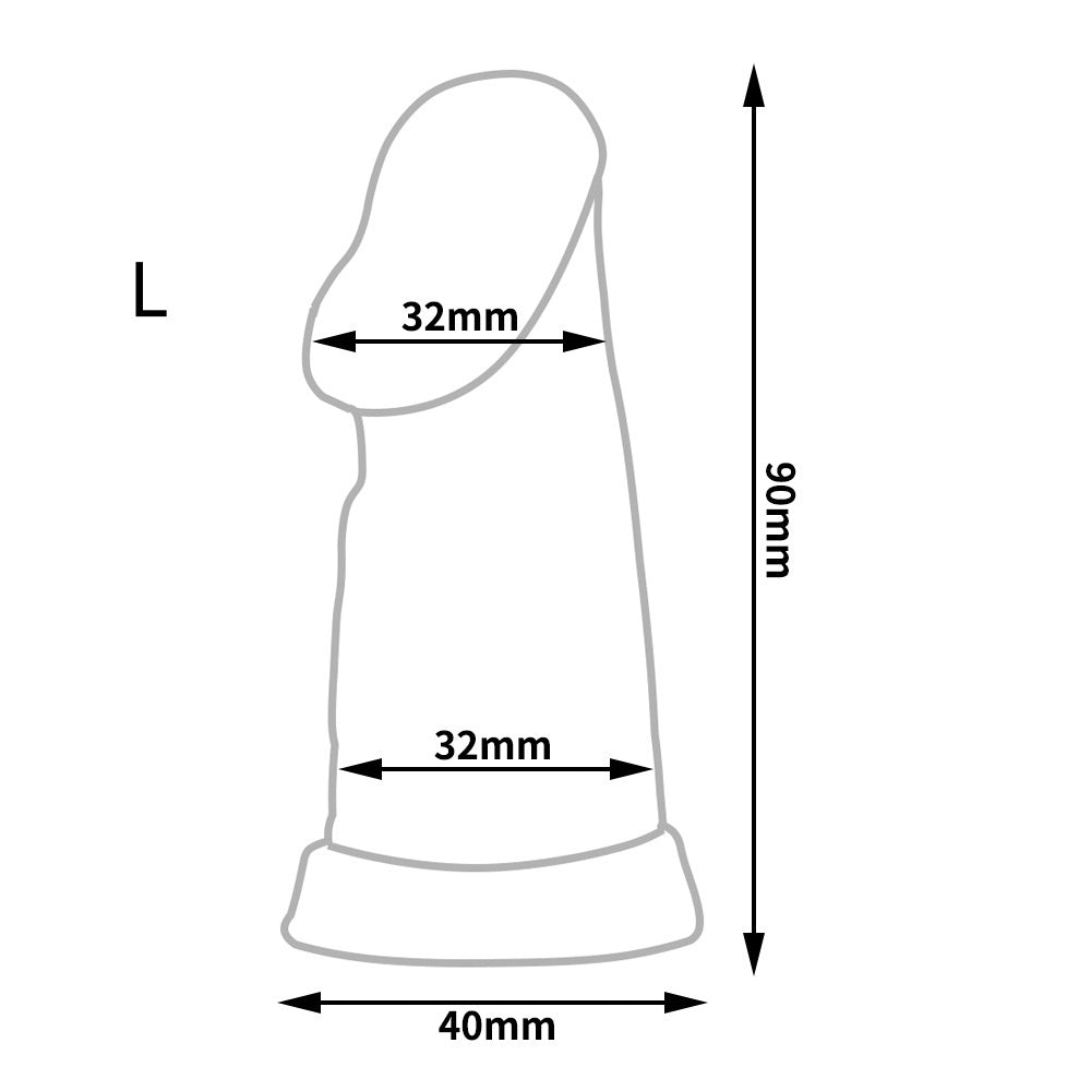 Accessories for Chastity Cage with Detachable Dildo & Urethral Tube - image 8