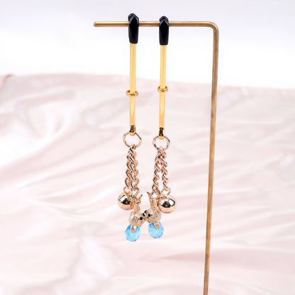 Sexy Crystal Bunny Nipple Clamps - image 3