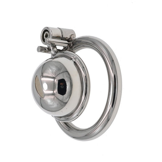 Men's Adjustable Stainless Steel Chastity Cage - image 1