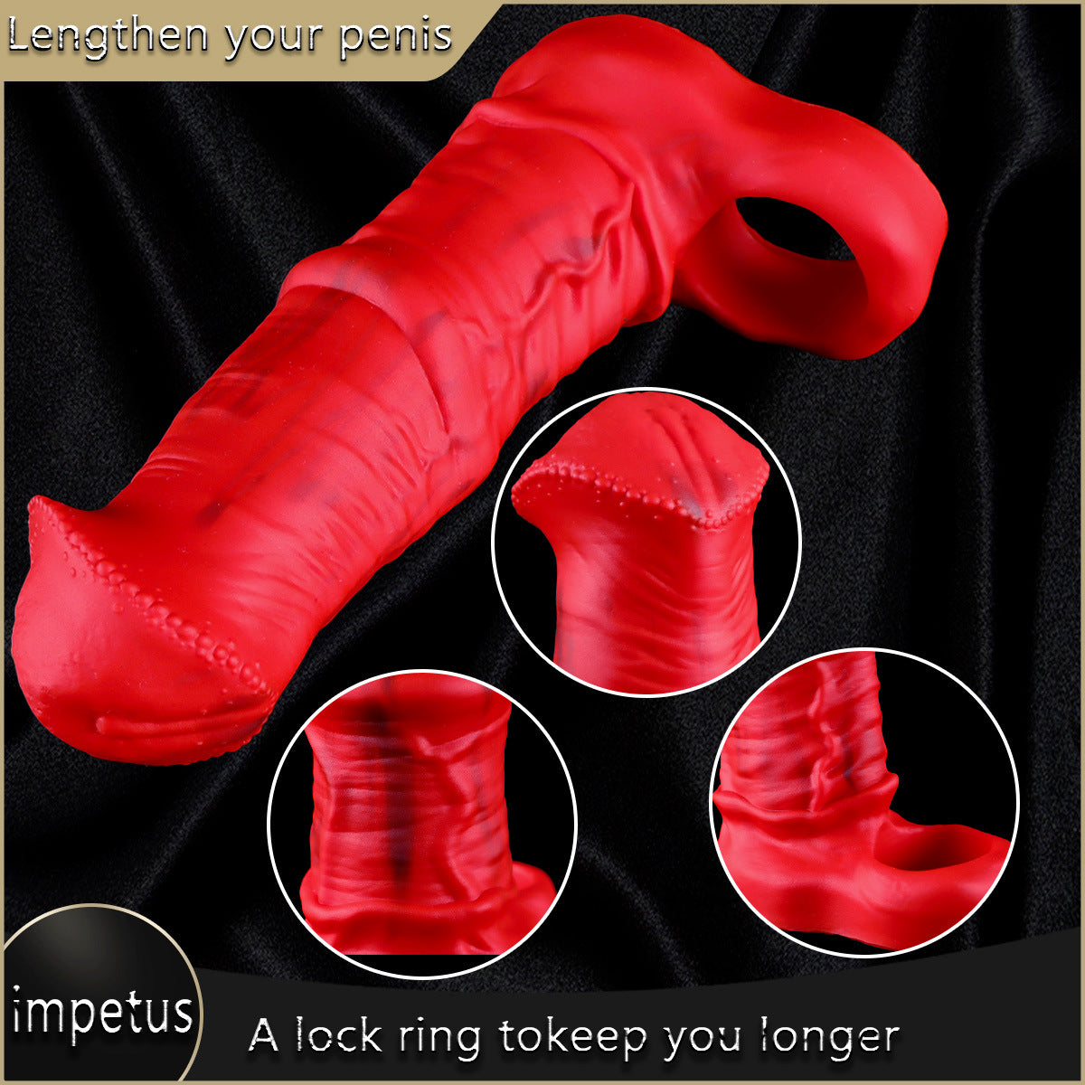 Crimson Stallion Silicone Plug - image 7