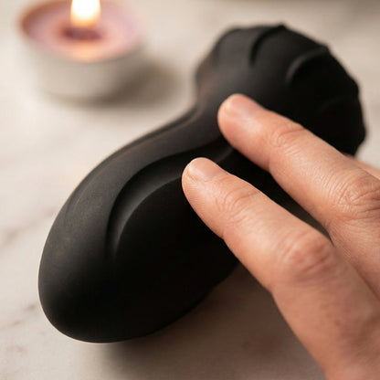 Remote Control Spiral Texture Vibrating Anal Massager - image 4