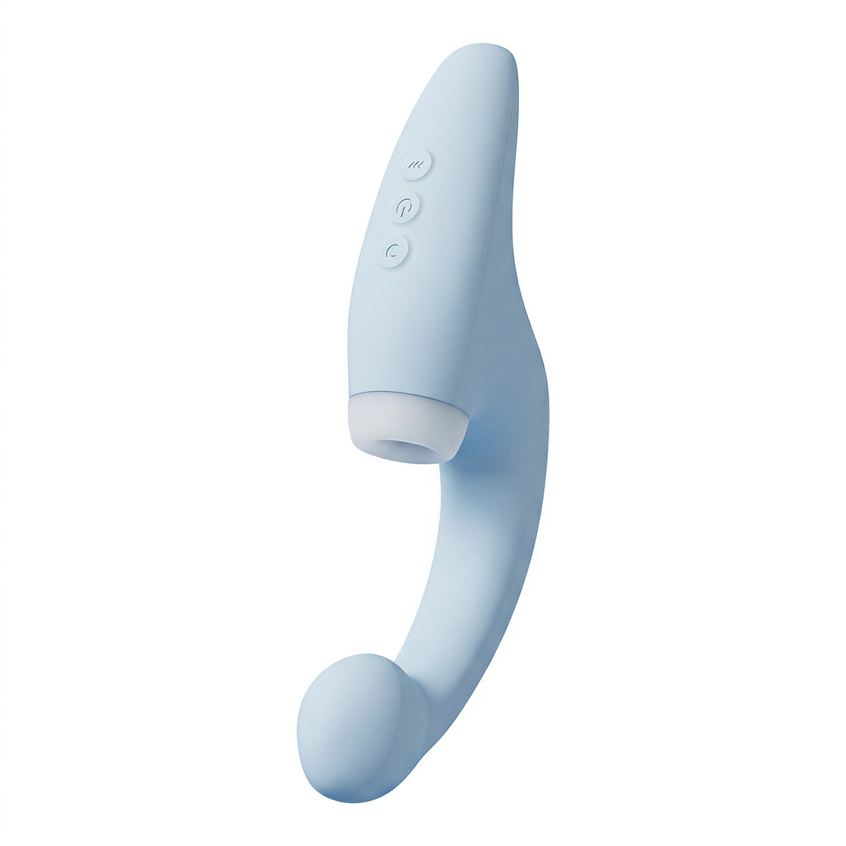 Bunny Suction & Vibration Massager - Blue - image 0