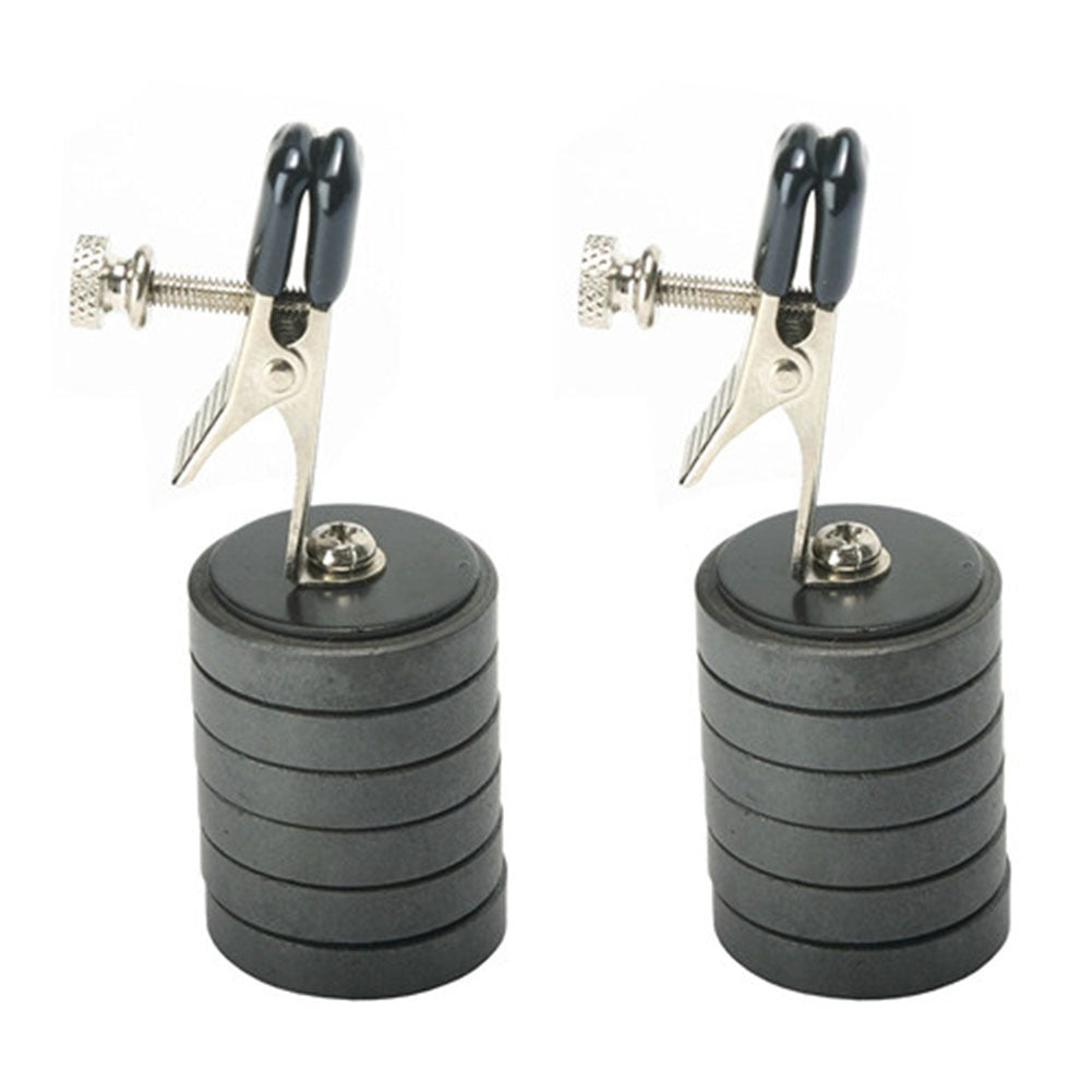 Sm Nipple Clamp With Weight  - 1 Pair - image 1