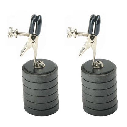 Sm Nipple Clamp With Weight  - 1 Pair - image 1