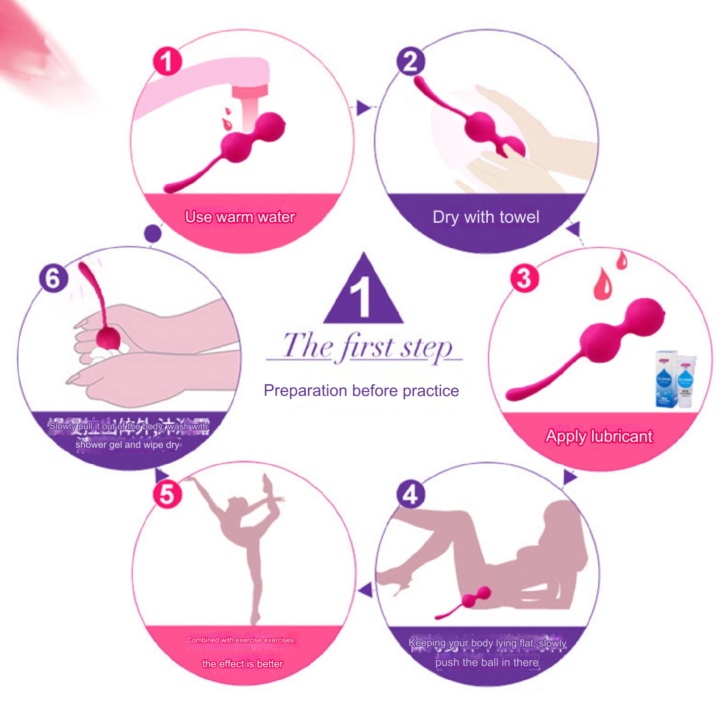 Silicone Kegel Ball - image 3