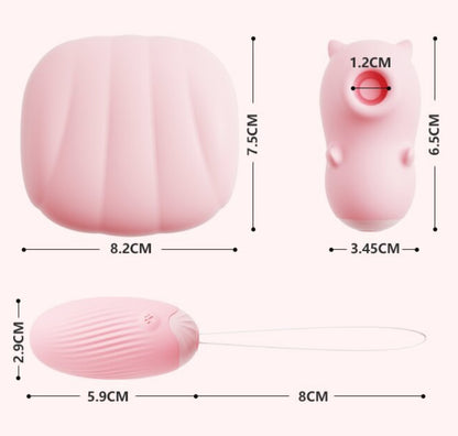 Dinobaby Portable Mini Cute Vibrator For Women - image 4