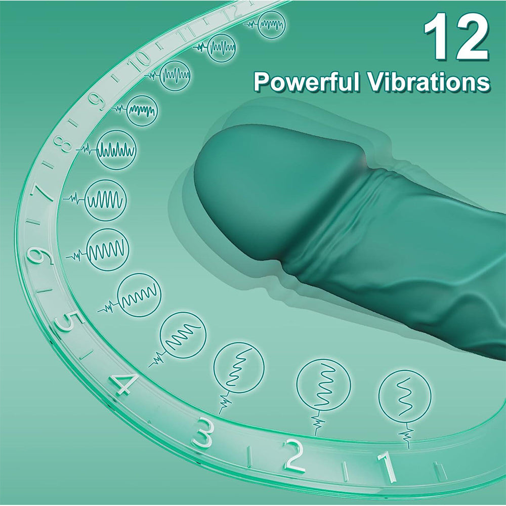 G Spot Dildo Vibrator with LED Display - image 11