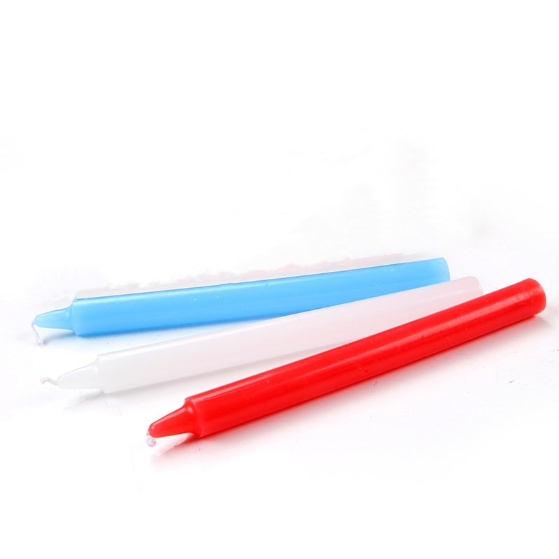 Fetish SM Drip Candles 3 pcs set - Red White Blue - image 3