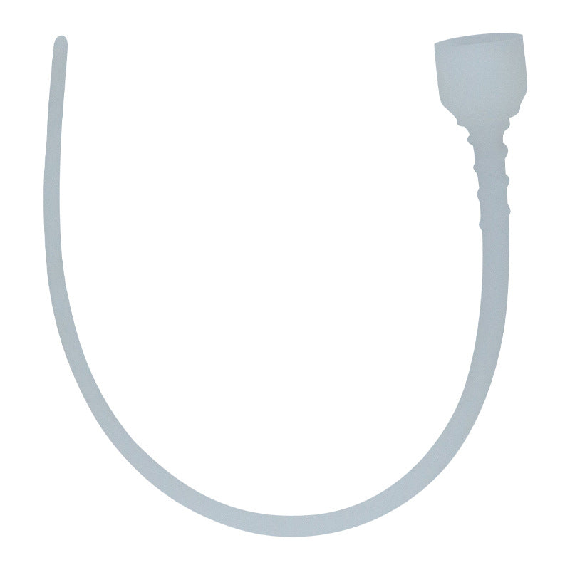 Silicone Urethral Sounds with Suction  - White - image 2