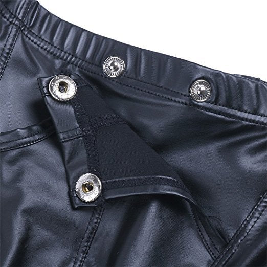 Wet Look Boxer Shorts Underwear - image 2