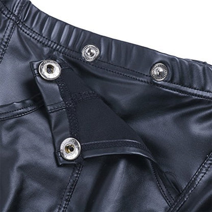 Wet Look Boxer Shorts Underwear - image 2