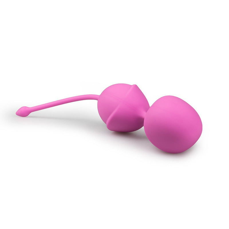 Silicone Kegel Balls - Rose Red - image 3