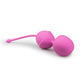 Silicone Kegel Balls - Rose Red - image 3