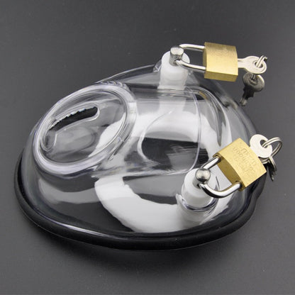 Solitary Confinement Chastity Cage - White - image 1