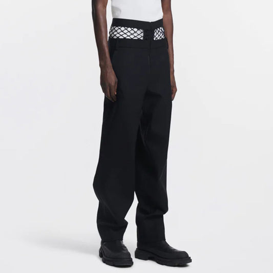 Men's Casual Trousers - Black - XXXL - image 1