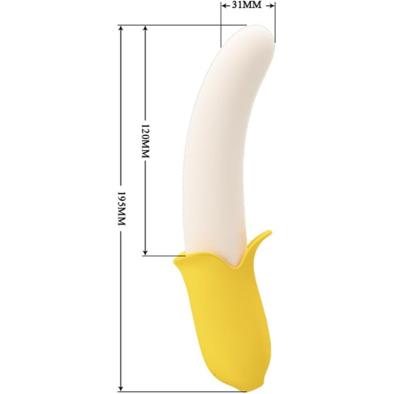 Pretty Love Banana Geek Thrusting Vibrator - image 2