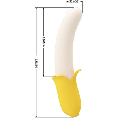 Pretty Love Banana Geek Thrusting Vibrator - image 2