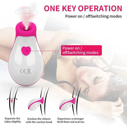 8-Mode Clitoral Sucking & G-Spot Vibrator – Dual Pleasure Stimulator - image 8