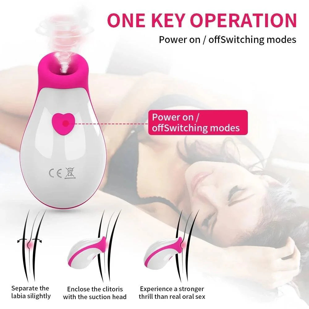 8-Mode Clitoral Sucking & G-Spot Vibrator – Dual Pleasure Stimulator - image 8