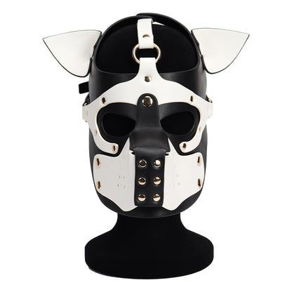 Adjustable Dog Head Shape SM Mask - White - image 7