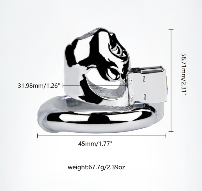 Monkey Face Chastity Cage - image 1