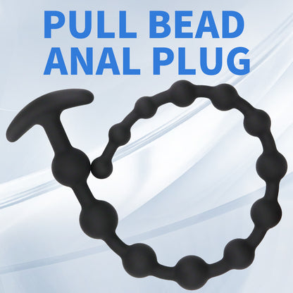 58cm Extra Long Butt Plug Pull Beads Anal Plug - Circular - image 11