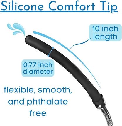Premium Shower Enema Set with Silicone Tips - image 2