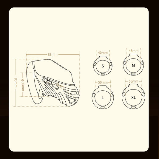 Electric Eel App-controlled Estim Chastity Cage - image 0