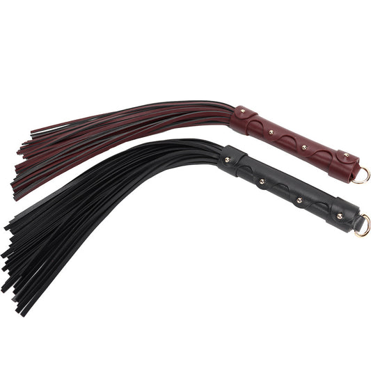 Chain Tassel Leather Whip - image 0