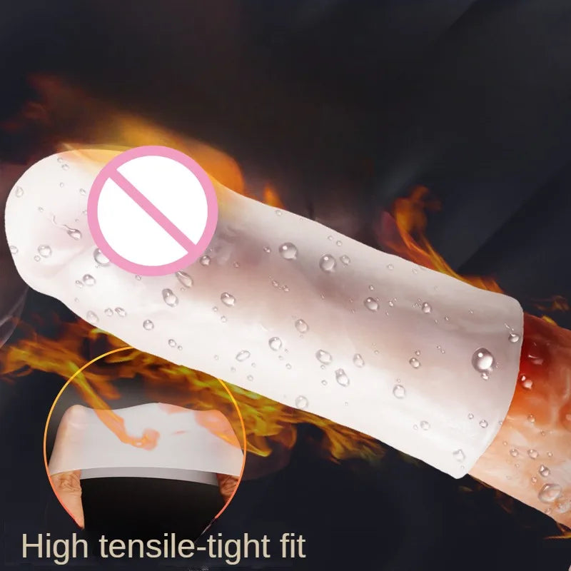 Silicone Glans Mini Penis Sleeve - image 3