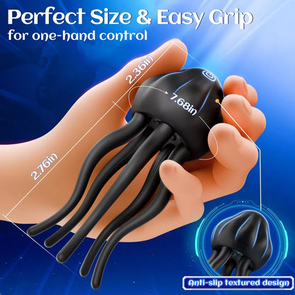Jellyfish Masturbator Octopus Cock Ring Stroker - image 6