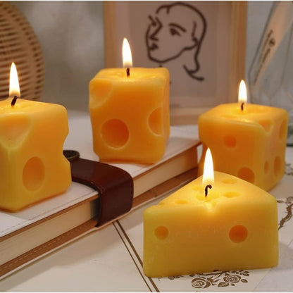 Cheese Shaped Aroma Soy Wax Scented Candle - image 5