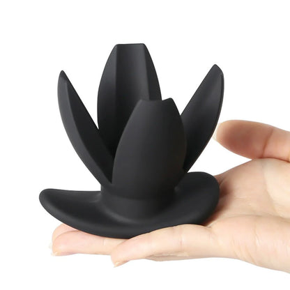 Ass-anchor Hollow Anal Expander Butt Plug - Black - image 0
