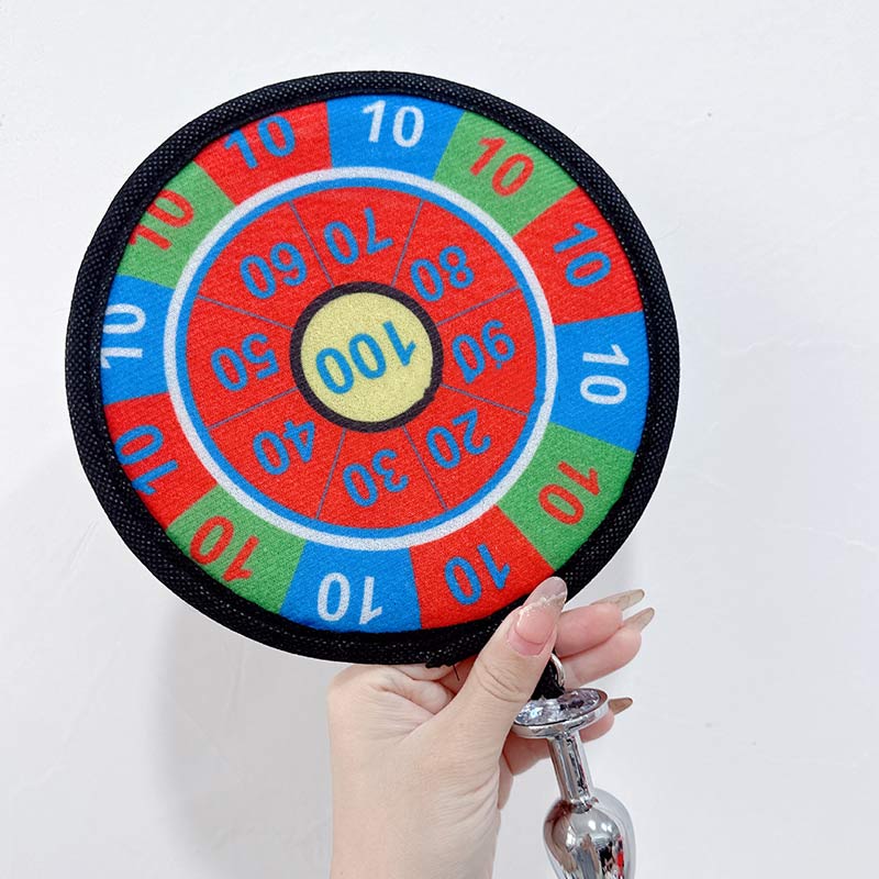 Casino Inferno Butt Plug - Dartboard - 3.2 cm - image 5