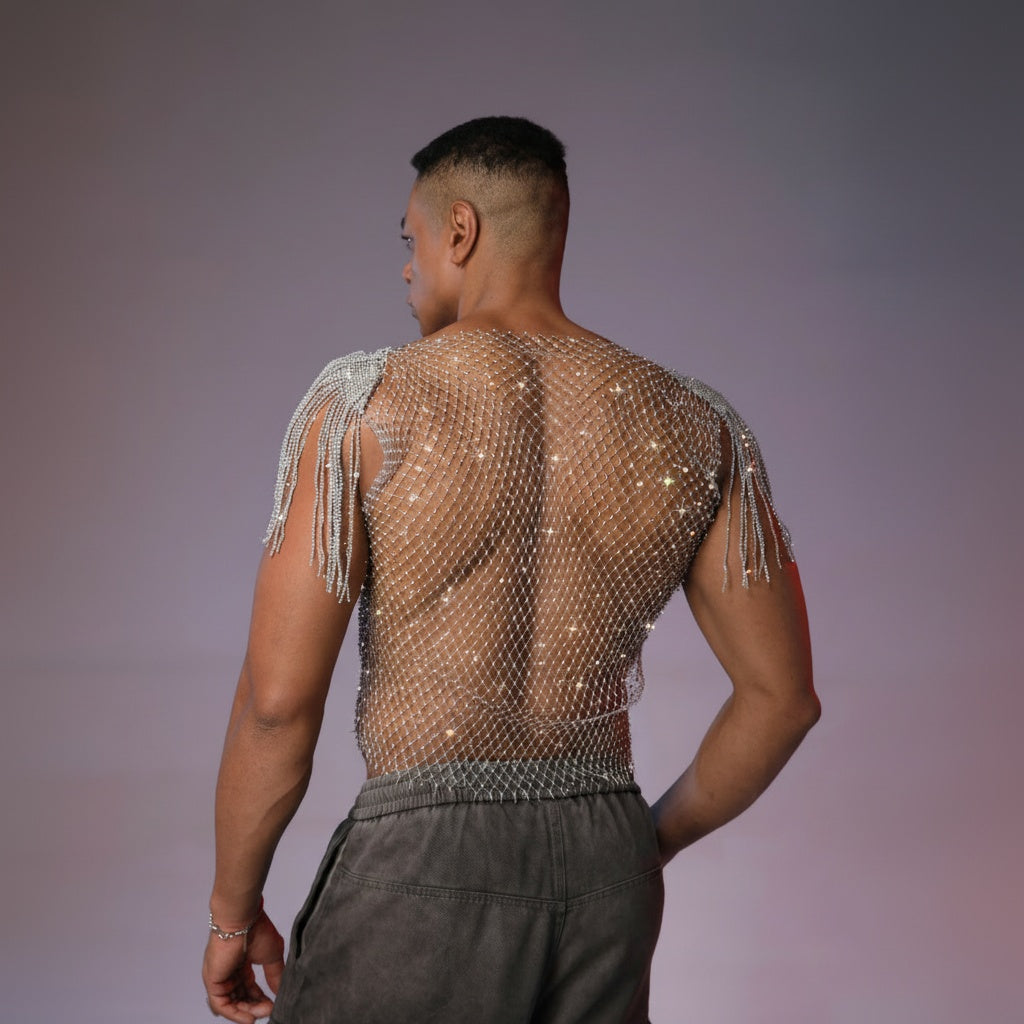 Starluxe Mesh Sparkle Top – Style B - image 8