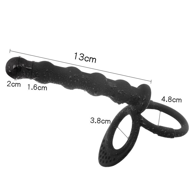 Butt Plug with 2 Cock Rings  - image 2