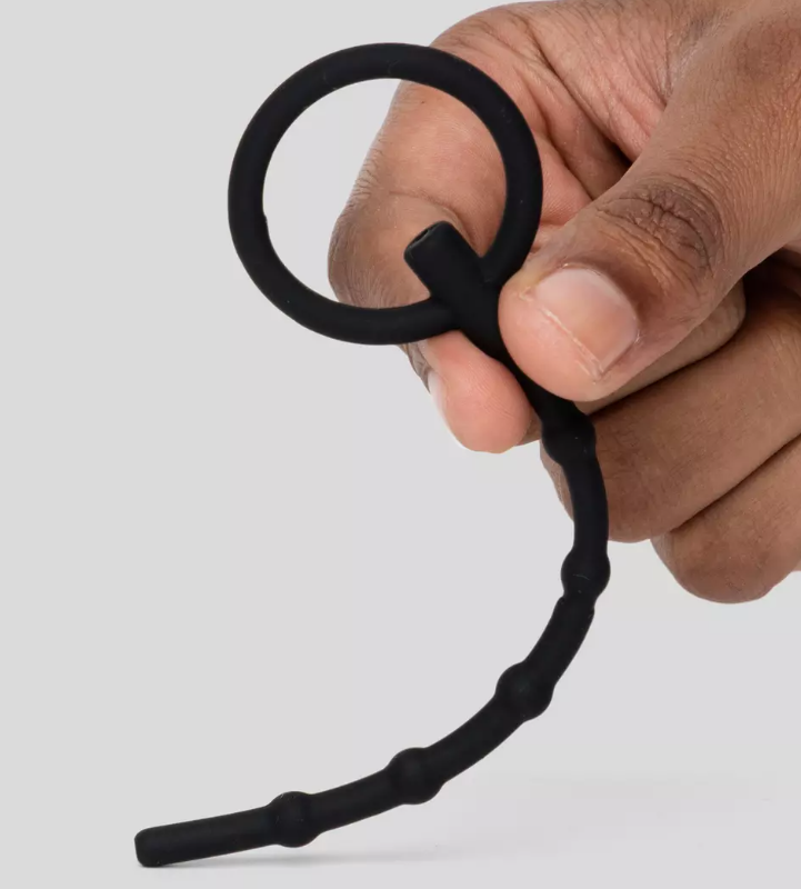 Ouch! Beginner's Silicone Hollow Urethral Plug - image 3