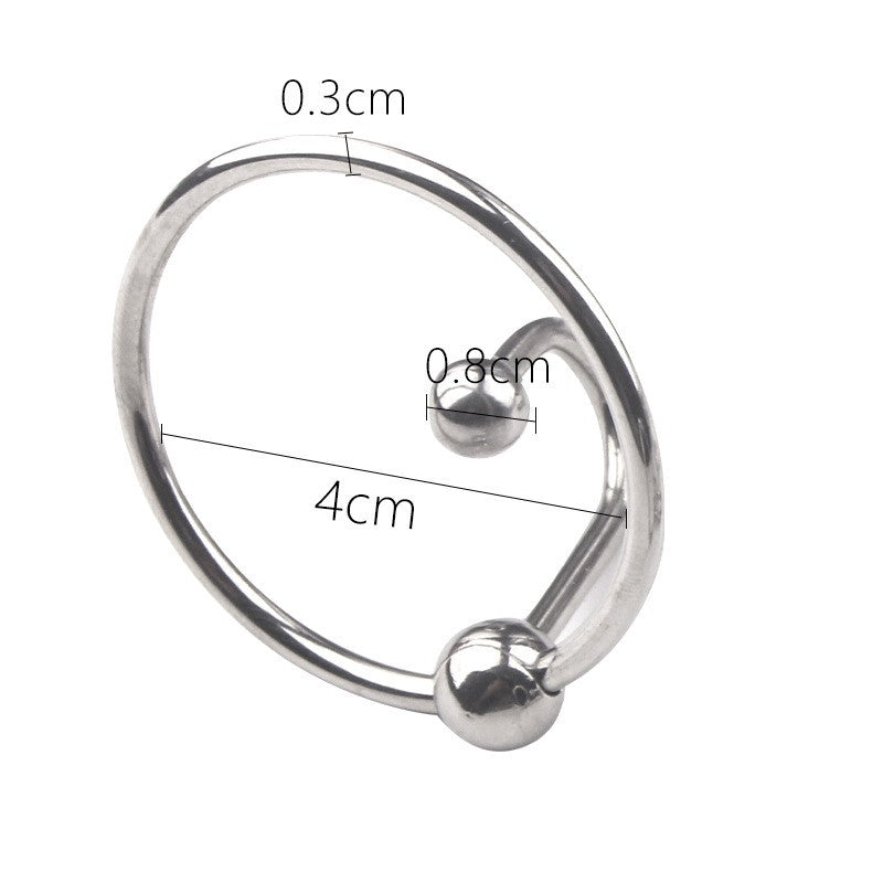 Sperm Stopper with Frenum Ball Penis Plug - 4cm - image 5