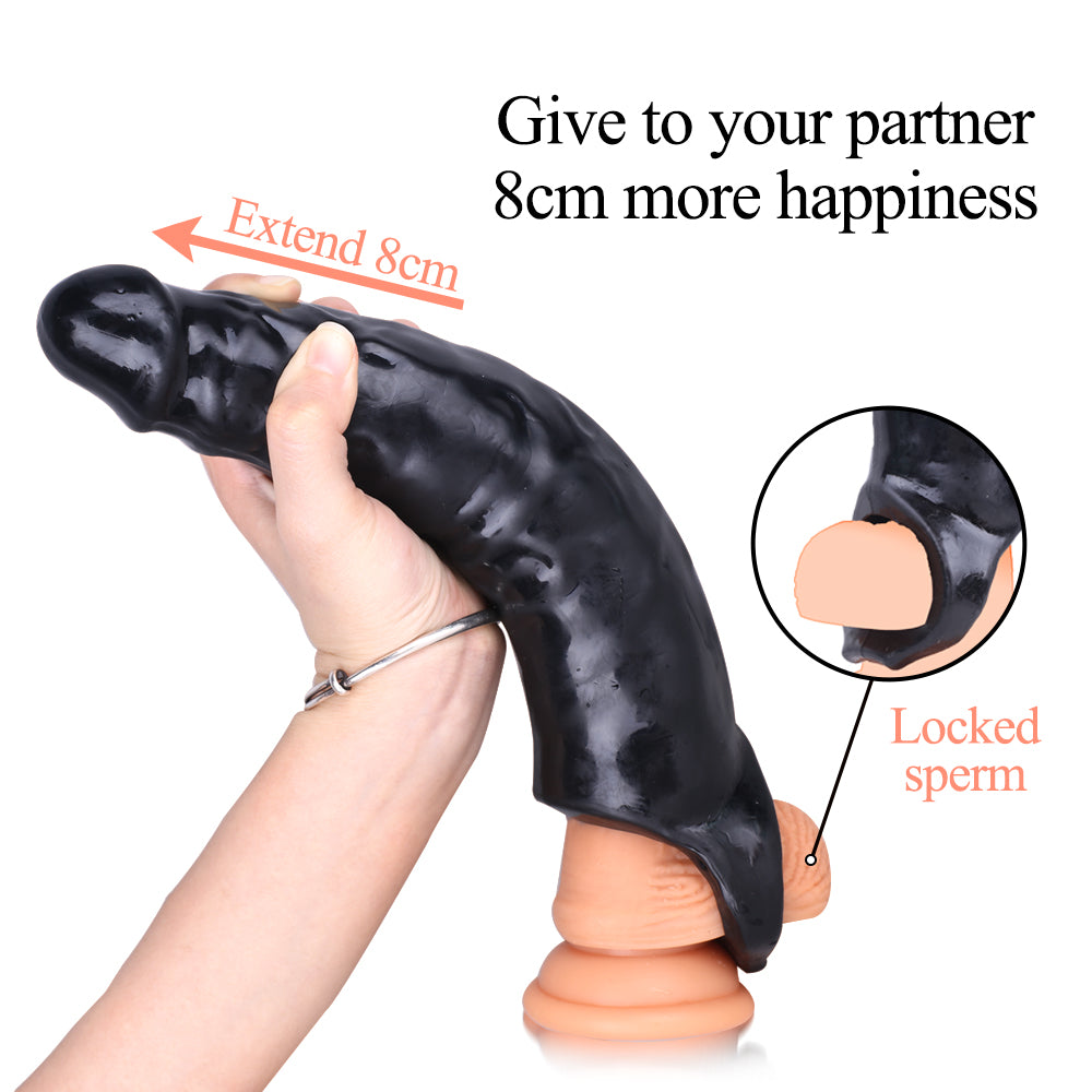 Mighty Penis Extender Sleeve with Ball Loop - image 12