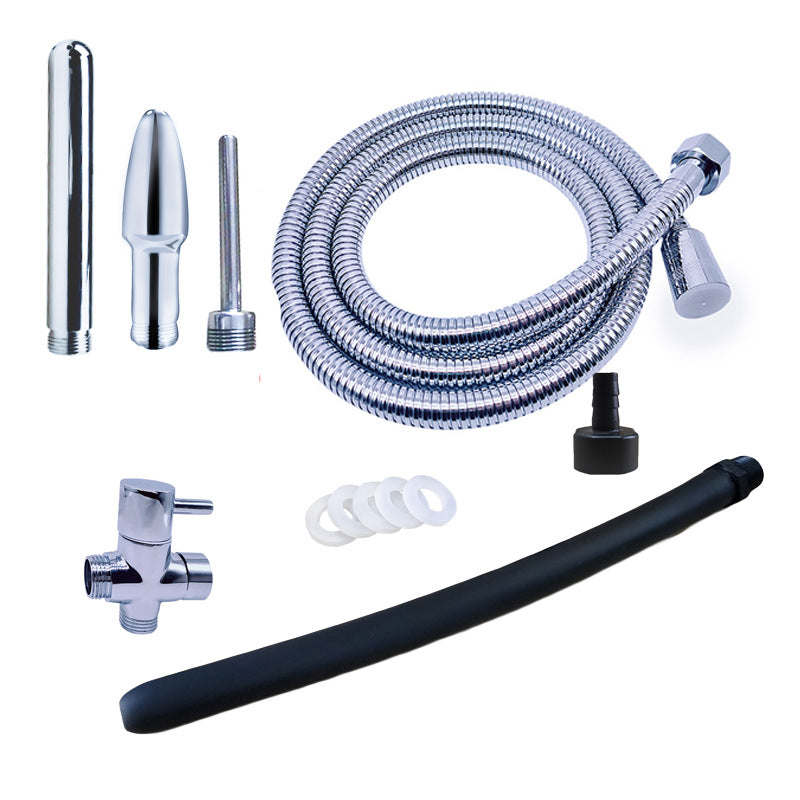 Premium Shower Enema Set with Silicone Tips - A - image 0