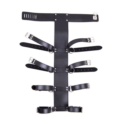 BDSM Arm Hand Restraints Bondage with Collar - image 3