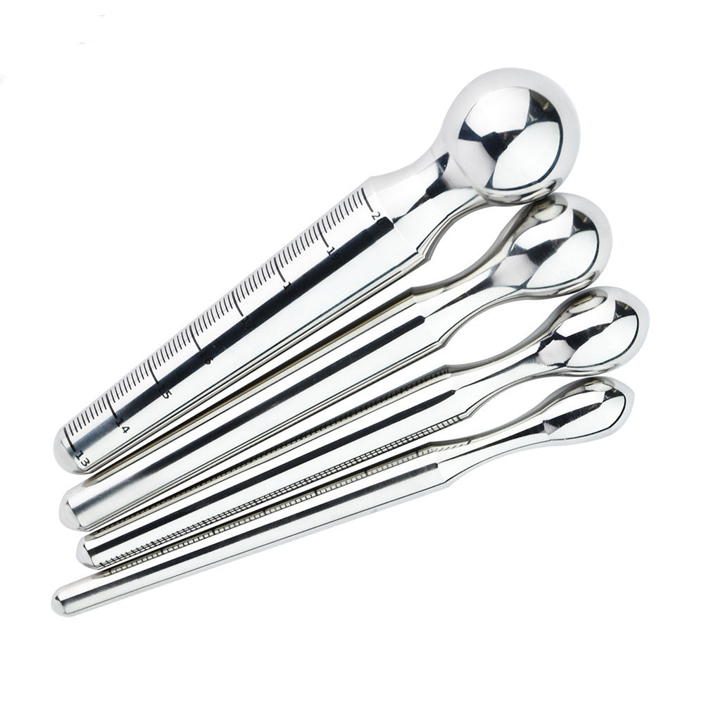 Stainless Steel Urethral Sounding Rod with Scale - image 0