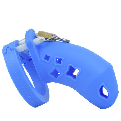 Stars Chic Chastity Cage - Blue - image 3