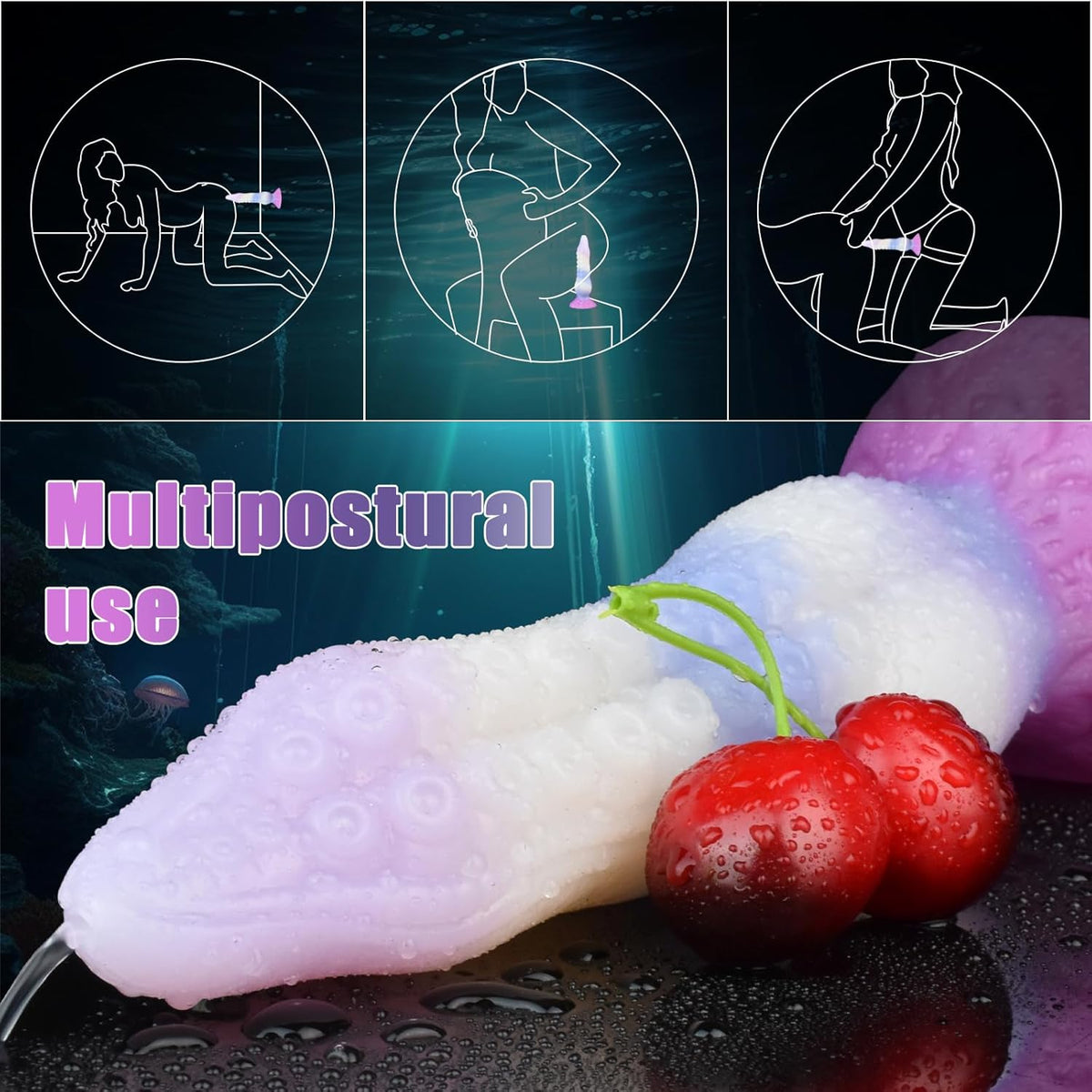 Tentacle Squirting Dildo with Suction Cup  - image 7
